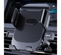JXBCGAL Soporte Móvil Coche, Soporte Auto Móvil con Ventilación Aire, Suporte Telemovel Carro en Rotación 360° y Manejo con Una Sola Mano, Suporte Telemovel Carro Universales para Smartphones