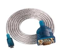 JXCHSWOU Cable adaptador de interfaz de puerto RS232 a micro USB DB9 macho FT231XS con convertidor de datos