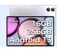 JXCNSNW Tablet Android de 10.1 pulgadas, 4G LTE Dual SIM, 16 GB de RAM, 256 GB de almacenamiento, soporta extender 1 TB, pantalla táctil IPS, cámara dual, WiFi/WLAN/Bluetooth/GPS, TYD-109