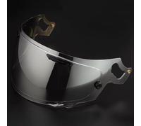 JXDYY Visera Casco Moto para ARAI RX7X/GX/XD, Protección UV Antivaho Visera Integral, Accesorios Cascos de Moto,Normal-C Aurora Silver