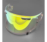 JXDYY Visera Casco Moto para ARAI RX7X/XD/NE0/VX/GX, Protección UV Antivaho Visera Integral, Accesorios Cascos de Moto,Normal-D Aurora Gold