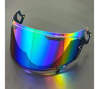 JXDYY Visera Casco Moto para ARAI RX7X/XD/NE0/VX/GX, Protección UV Antivaho Visera Integral, Accesorios Cascos de Moto,Normal-C Gradient Green