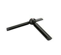 JXE 1/4'' tornillo trípode soporte de metal para selfie stick monopod estabilizador en el teléfono celular cámaras DSLR, escritorio plegable para proyector para ZHIYUN suave Q/Smooth 4/Feiyu/DJI OSMO