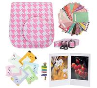 JXE Bundles Kit Accesorios Bolsa de Cámara Instantánea Películas Decoración Etiqueta Marco Colgante de Pared Compatible con Fujifilm Instax Mini 8 8+ 9-#1