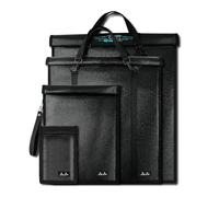 JXE JXO Paquete de 4 bolsas Faraday de grado militar, bolsa Faraday extragrande para portátiles, tabletas y teléfonos, bolsas Faraday a prueba de emp, jaula Faraday con asa, protección EMP, ignífugo e