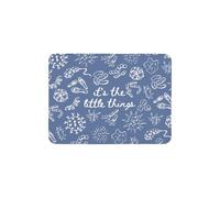 JXGZSO Alfombrilla de ratón de microbiología, regalo para profesores de ciencias y biología (Little Things MP UK)