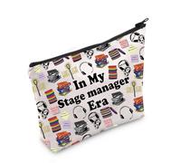 JXGZSO Backstage Staff Gift in My Stage Manager Era - Bolsa de maquillaje inspirada en el trabajador milagroso, In My Stage Manger Era