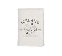 JXGZSO Bolsa de pasaporte de Islandia, regalo para amantes de Islandia, regalo de visita de Islandia, regalos de vacaciones en Islandia, Islandia 1944 Pb Reino Unido, 1, Bolsa para pasaporte