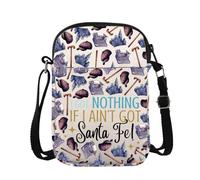 JXGZSO Bolso cruzado musical inspirado en la música para los amantes del teatro, Santa Fe Cb Reino Unido