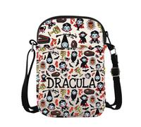 JXGZSO Drácula Cryptid - Bolso cruzado para regalo de criptozoología, criatura críptida, regalo mítico de Drácula, regalos para amantes de los vampiros, Drácula Cb Reino Unido