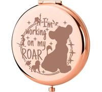 JXGZSO Mercancía de película de dibujos animados I'm Working On My Roar Mirror Animal King Merch (en mi espejo rugido Reino Unido)