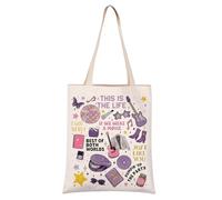 JXGZSO Regalo para fanáticos musicales de cantante, regalo para adolescentes y amantes de la película, The Life Tote Reino Unido
