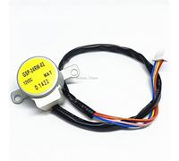 Jxjamp GSP-24RW-02 12V DC Aire Acondicionado Hang Up Swing Vane Motor de Viento Paso a Paso síncrono (Color : 80cm Wire)