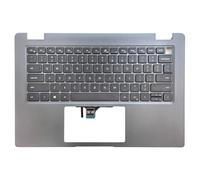 Jxjslp Reposamanos de repuesto para Dell Latitude 3440 E3440 Series Laptop retroiluminado teclado cubierta superior 0R2DCD gris