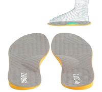JXKWSY Cuña de longitud para sobresupinadores, plantillas ortopédicas correctoras para mujeres y hombres, pies planos Soporte de arco alto X/O Valgus Varus Alineación Plantillas de zapatos (Tamaño: 10