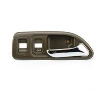 JXMFKBB Manija de puerta interior cromada for automóvil, manija de puerta interior de automóvil, apta for HON.DA ACC.ORD 1994 1995 1996 1997, negro, gris y marrón(Front Right(Brown))