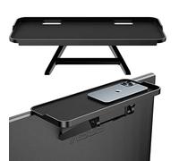 JXMTSPW Estante de pantalla superior de TV, estante ajustable para monitor de computadora, soporte de almacenamiento, caja multimedia, consola de juegos, enrutador WiFi, controles remotos, decoración