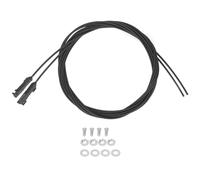 Jxngery 2 uds Sensor de Fibra óptica a través de Tipo sonda del Sensor de Fibra Reflectante difusa línea de Ejes ópticos Ancho 10mm