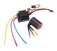 Jxngery 3650 4300KV Brushless Motor 80A ESC Electric Governor Long Line for 1/8 1/10 RC Car