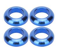 Jxngery 4 Piezas de Tornillos de aleación de Titanio para Bicicleta de montaña Espaciadores Junta de Pinza de Freno M6