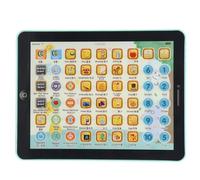 Jxngery ABS Kids Tablet Pad Aprendizaje Letras Palabras Números Juguetes Electrónicos Educativos (Verde)