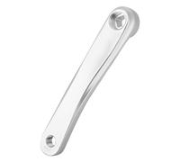 Jxngery Accesorio de repuesto de brazo de manivela de cadena única izquierda de aleación de aluminio de 170 mm (agujero de diamante)