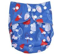 Jxngery Baby Washable Diapers Average Size Reusable Soft Breathable Adjustable Pocket Cloth Nappies (ES074-EF405)