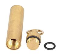 Jxngery Caja de Sello de latón para Tanque Impermeable al Aire Mini Herramienta EDC portátil de Metal a Prueba de Agua para almacén