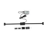 Jxngery Lectura Digital Escala Lineal Imperial Métrica Lineal con Pantalla Digital para Torno (0-500 mm)