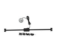 Jxngery Lectura Digital Escala Lineal Lineal de Aleación de Aluminio de Acero Inoxidable con Pantalla Digital (0-500 mm)