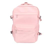 Jxngery Mochila al vacío Mochila de compresión al vacío resistente a la lluvia de 27 litros con múltiples bolsillos para portátil de negocios de 15.6 pulgadas (Rosa)