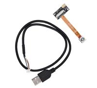 Jxngery Módulo de cámara USB OV5693 5MP Enfoque automático Gran Angular de 76° para monitoreo de Seguridad WinXP