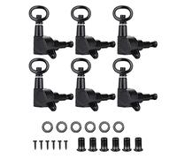 Jxngery Pegadas de Ajuste de Tuning Machine Heads Guitar Guitar Guitar para Guitarra eléctrica acústica (6 Right)