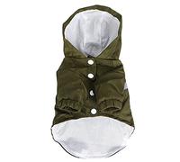 Jxngery Poliéster Impermeable Reflectante Impresión Carta Doble Capa Plegable Chubasquero con Bolsa de Almacenamiento (XL)