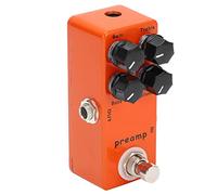 Jxngery Preamplificador de guitarra Efecto de pedal Override B Box Accesorio de instrumento True Bypass para eléctrico