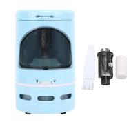 Jxngery Skintor de lápiz eléctrico con aspiradora portátil de mano afecta eficientemente los lápices para uso de la oficina y la escuela (Azul)