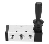 Jxngery Válvula de aire neumática Interruptores de control de palanca de tracción manual 4H310-10 0-0.8Mpa PT3/8in PT1/4in