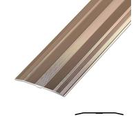 JXNVHJ Perfil De Transición/Tapajuntas Suelo - Ancho: 6cm Tira De Transición Tira De Borde De Umbral, Varios Tamaños Disponibles(Rose Gold,90cm)