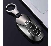 JXTTJ Coche Llave Cubierta para Benz E300L c260l c200l a200lgl/E Class GLC300L gla200 s400, Coche Llave Protector, Funda Llave de Coche Resistente Al Polvo Accesorios,Einheitsgröße-B Black