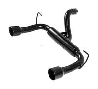 JXTTJ Tubo de Escape del Coche para Jeep Wrangler JL 2018 2019 2020 2021 2022 2023 2024 2025, Tubo De Escape De Acero Inoxidable Cola De Escape Accesorios Automóviles