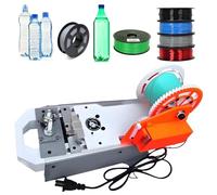 JXUANMM Máquina para fabricar filamentos extrusora de Impresora 3D, máquina Escritorio, Control Temperatura Digital, recicladora Botellas Pet recicladas, familias, Fabricantes Bricolaje White