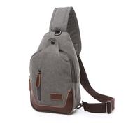 JXXUIRUIEEN Bolso bandolera de lona for hombre para Mujeres Hombres(Colour 1)