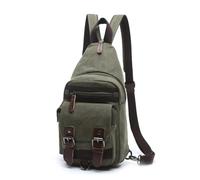 JXXUIRUIEEN Bolso bandolera ligero de lona for deportes al aire libre para Mujeres Hombres(Colour 4)
