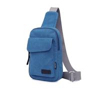 JXXUIRUIEEN Bolso de pecho lona for hombre, informal, for deportes al aire libre para Mujeres Hombres(Colour 4)