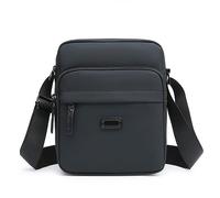 JXXUIRUIEEN Bolso para hombres Bolso bandolera informal Tide for hombre Uso diario(Schwarz)