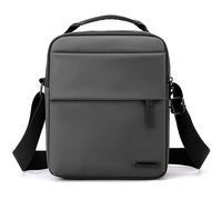 JXXUIRUIEEN Bolso para hombres Crossbody Handbag Shoulder Bag Satchel Man Uso diario(Grey)