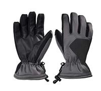 JXXUIRUIEEN Guantes Snowboard Manoplas de esquí Guantes de esquí Pantalla táctil for Hombres Guantes de Mujer(Grey,Small)