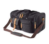JXXUIRUIEEN Mens Vintage Oversized Carry On Bag Weekend Travel Bag para viajes deportivos(Dark Gray)