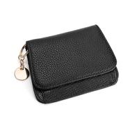 JXXUIRUIEEN Mini Bolsa de Monedas Monedero Corto de Piel for Mujer con múltiples Compartimentos(Colour 1)