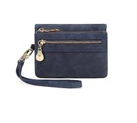 JXXUIRUIEEN Mini Bolsa de Monedas Monedero pequeño for Mujer(Azul)